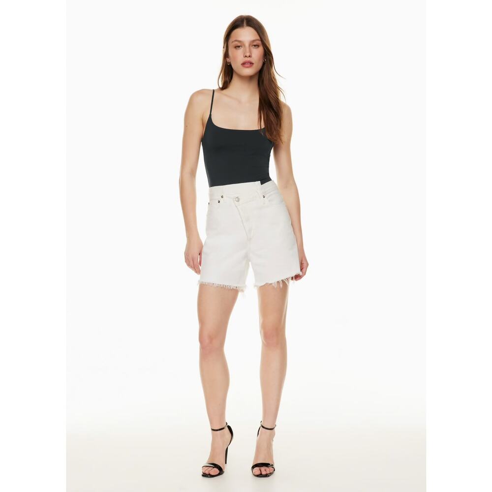 NWT Agolde Criss Cross Jean Short in Element Size 26 - Picture 10 of 10